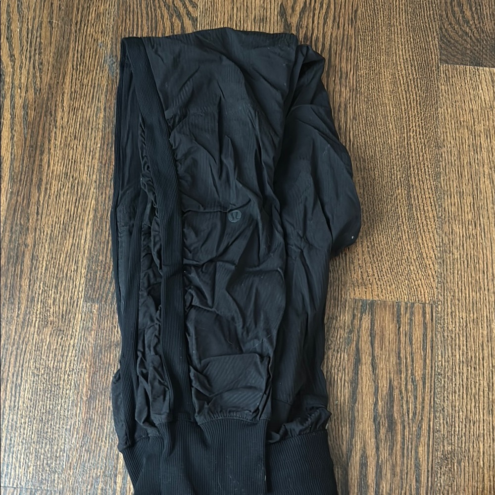 Lululemon Athletica Black Track Pants Lightweight Joggers